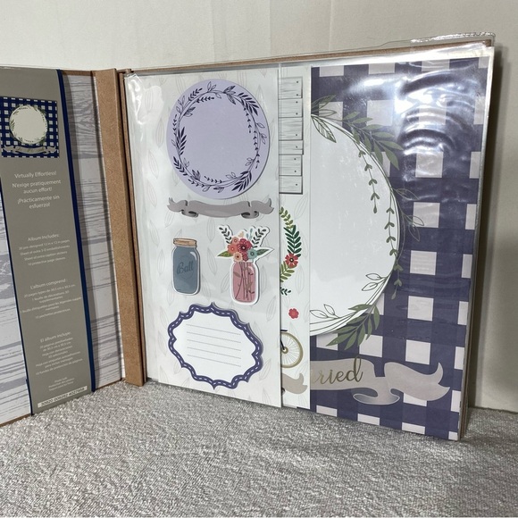 C.R. Gibson 12X12 Complete Scrapbook Wedding Scrapbook - Picture 7 of 14